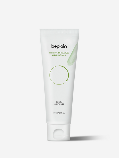 [beplain] Mung Bean pH-Balanced Cleansing Foam