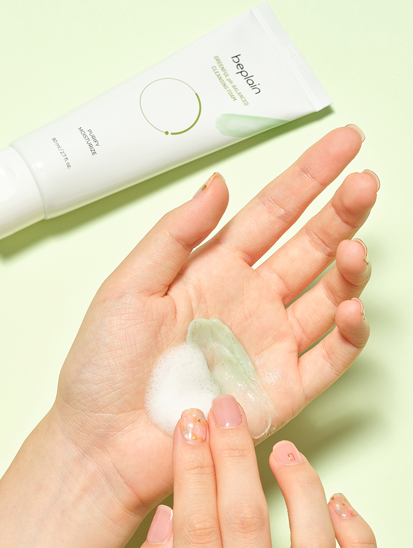 [beplain] Mung Bean pH-Balanced Cleansing Foam