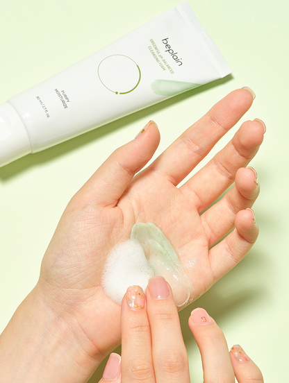 [beplain] Mung Bean pH-Balanced Cleansing Foam