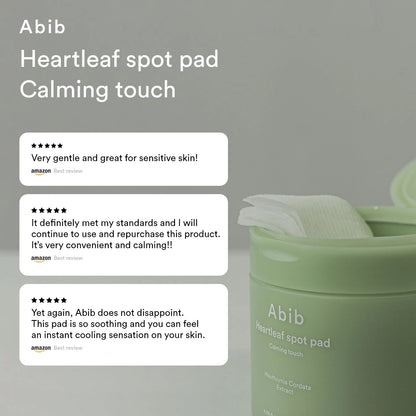 [Abib] Heartleaf Spot Pad Calming Touch (80 Pads)