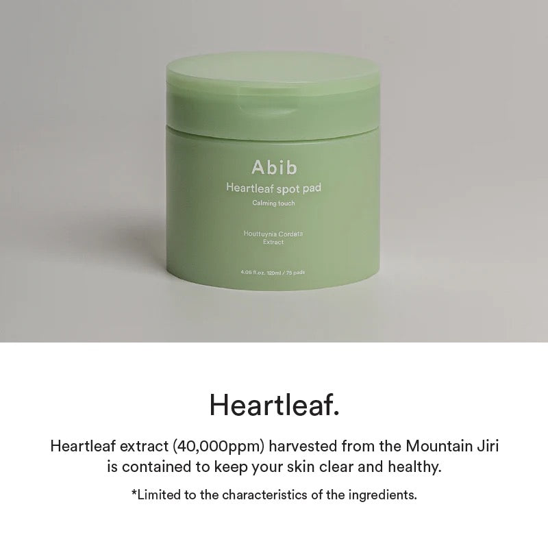 [Abib] Heartleaf Spot Pad Calming Touch (80 Pads)