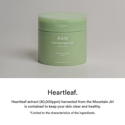 [Abib] Heartleaf Spot Pad Calming Touch (80 Pads)