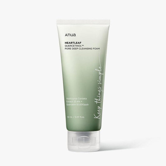 [Anua] HEARTLEAF QUERCETINOL PORE DEEP CLEANSING FOAM 150ml