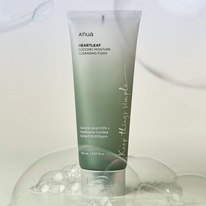 [Anua] HEARTLEAF SUCCINIC MOISTURE CLEANSING FOAM