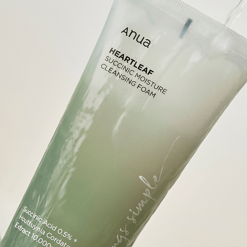 [Anua] HEARTLEAF SUCCINIC MOISTURE CLEANSING FOAM