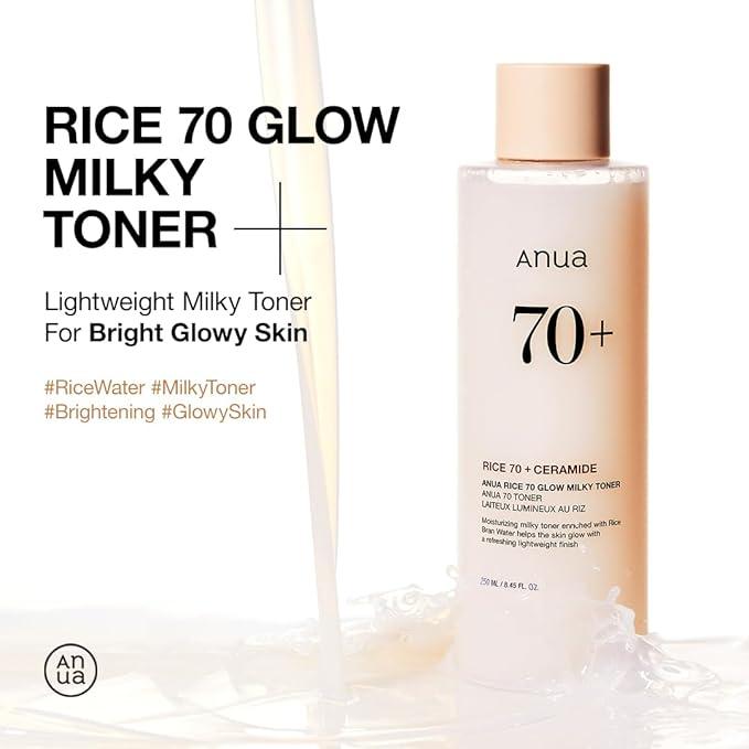 [Anua] RICE 70 GLOW MILKY TONER