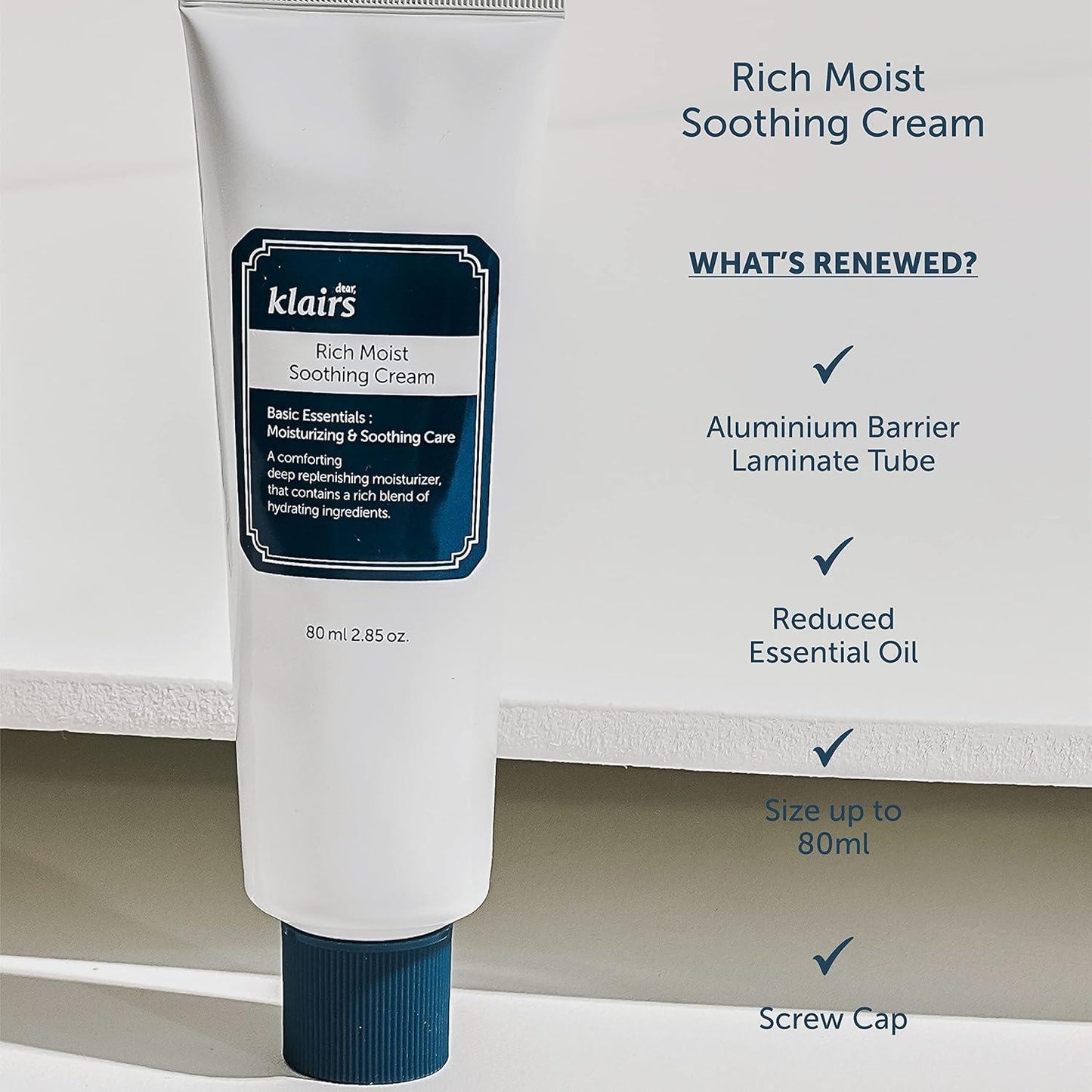 [Klairs] Rich Moist Soothing Cream 80ml