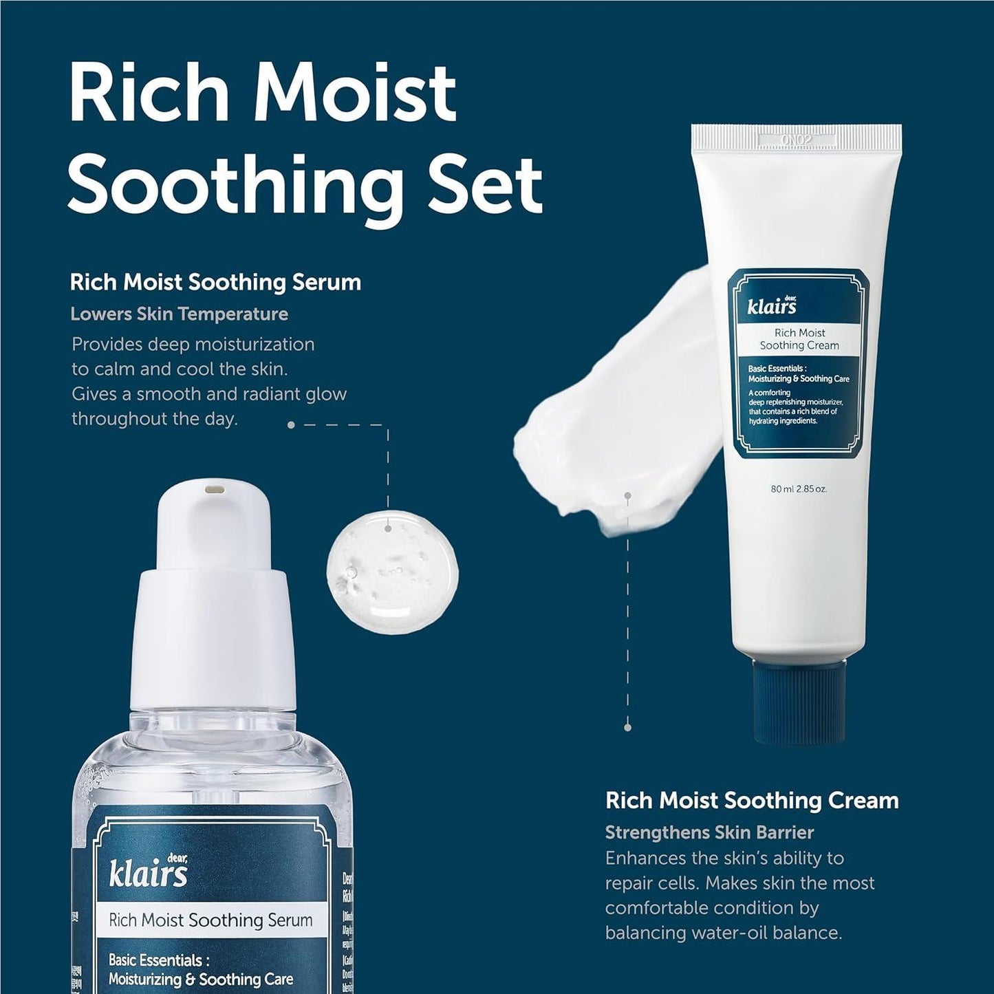 [Klairs] Rich Moist Soothing Cream 80ml