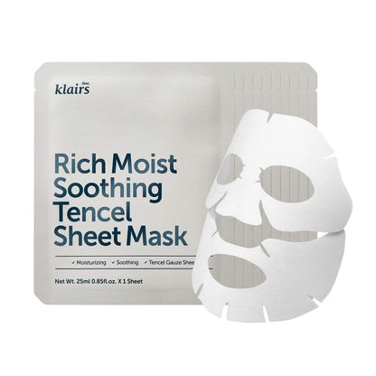 [Klairs] Rich Moist Soothing Tencel Sheet Mask 25ml