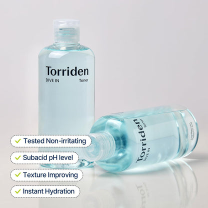 [Torriden] Dive-in Low Molecular Hyaluronic Acid Toner 300ml
