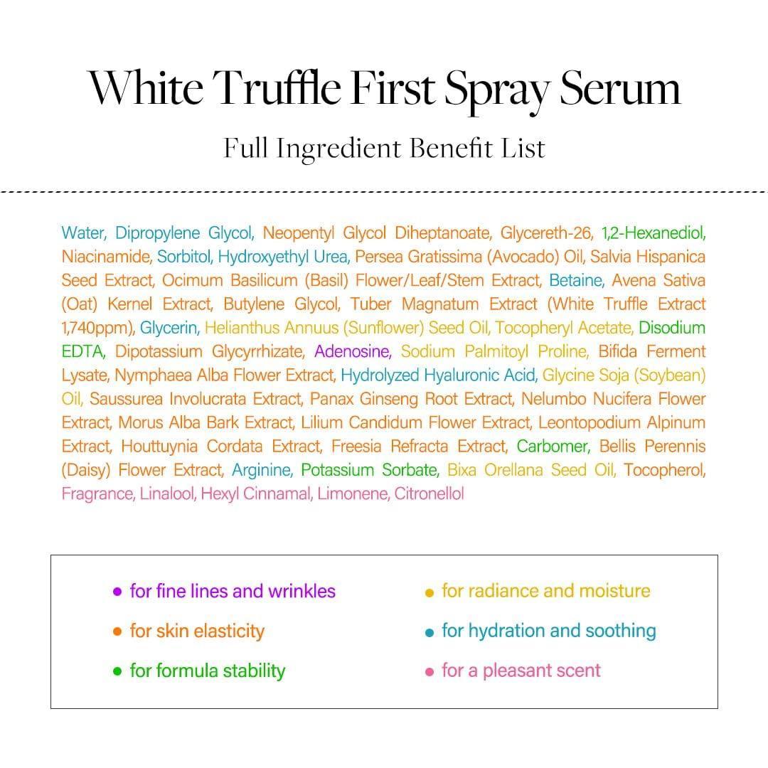 [d'Alba] White Truffle First Spray Serum 100ml