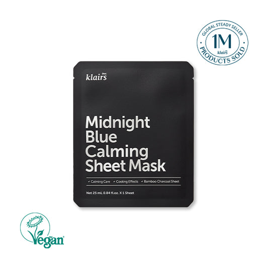 [Klairs] Dear, Klairs Midnight Blue Calming Sheet Mask 25 ml
