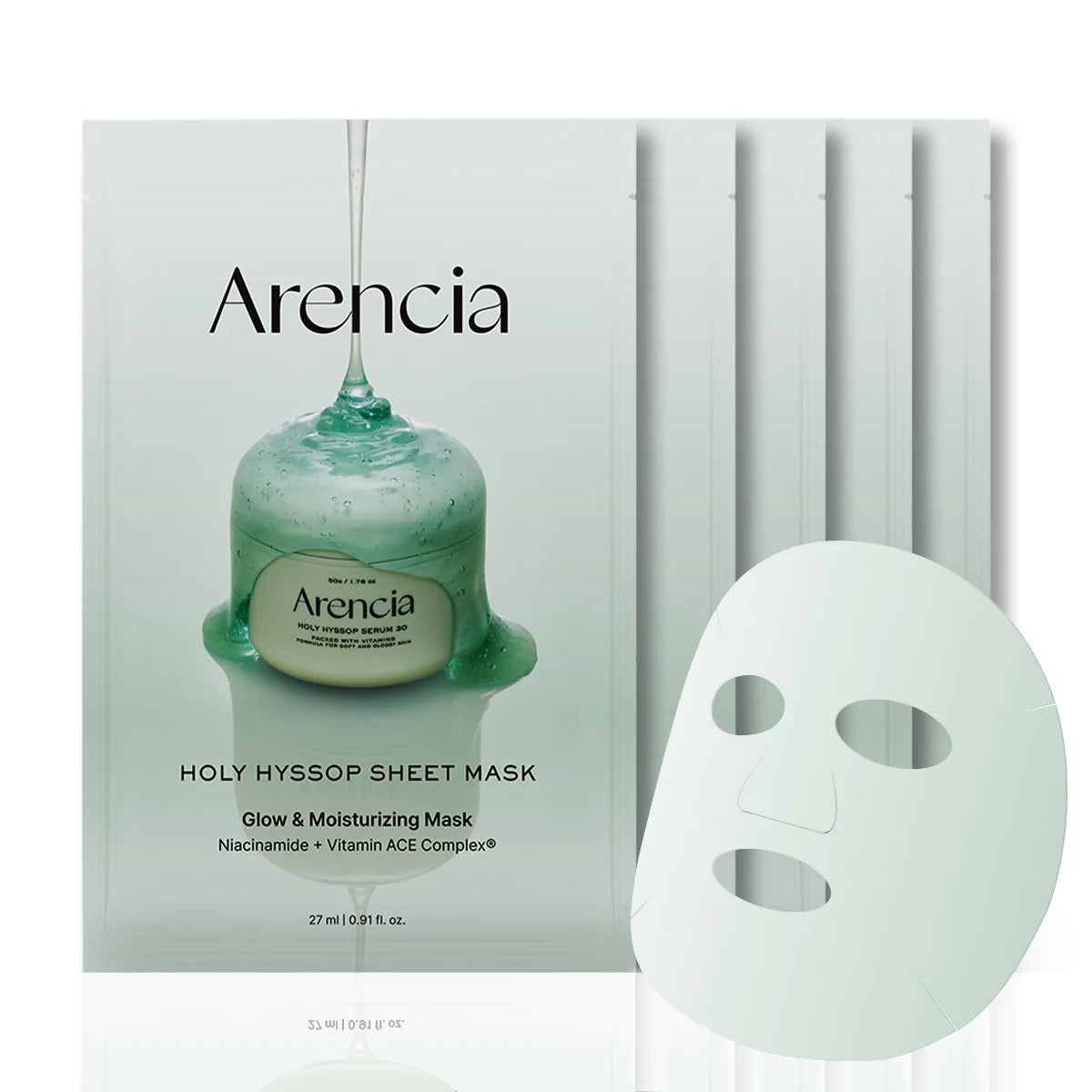 [Arencia] Holy Hyssop Sheet Mask 27ml