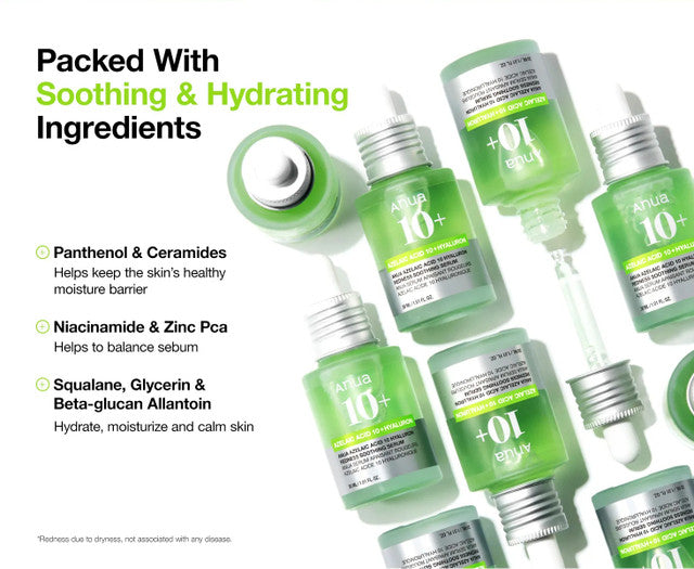 [Anua] - Azelaic Acid 10 Hyaluron Redness Soothing Serum 30ml