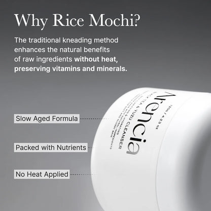 [Arencia] Black Tea Rice Mochi Cleanser 120g