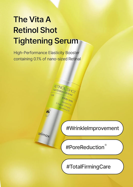 [Celimax] Vita-A Retinol Shot Tightening Serum 30ml