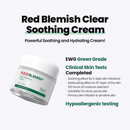 [Dr.G] R.E.D Blemish Clear Soothing Cream 70ml