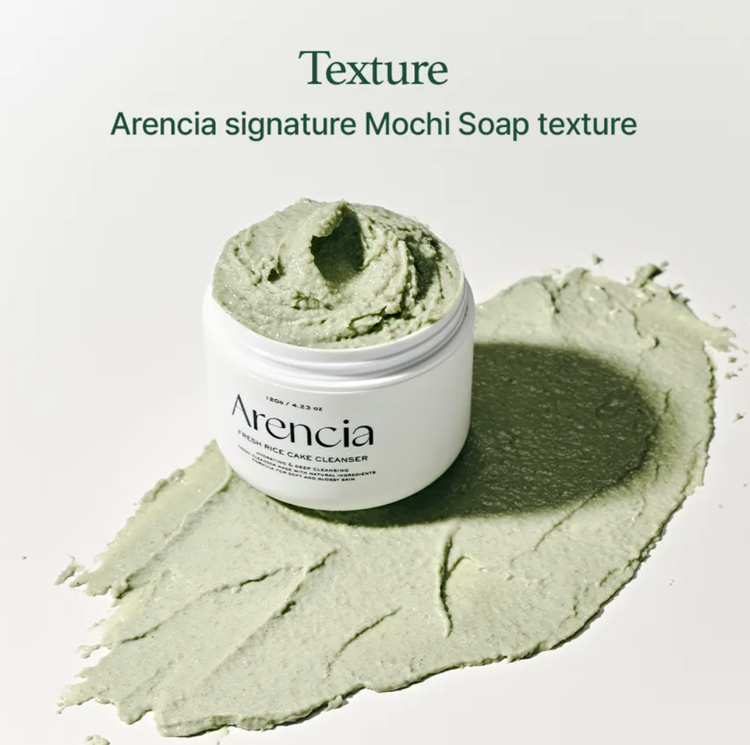 [Arencia] Fresh Green Rice Mochi Cleanser 120g