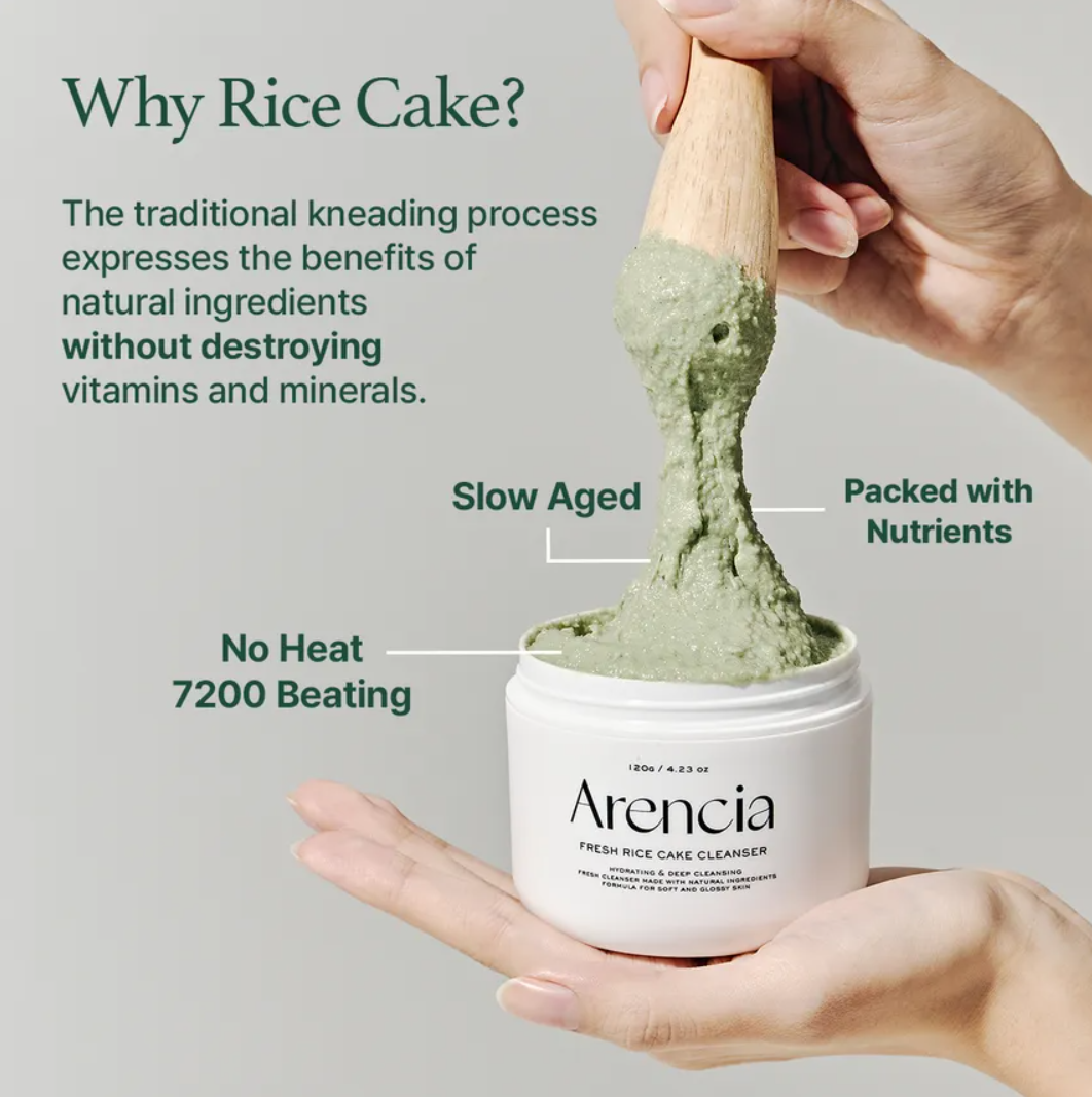 [Arencia] Fresh Green Rice Mochi Cleanser 120g