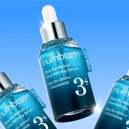 [Numbuzin] No.3 Blue Bio-Retinol Pore Refining Serum 30ml