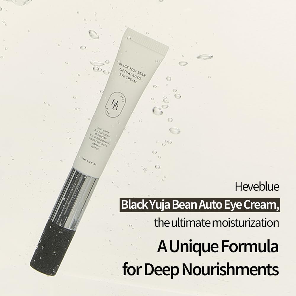 [Heveblue] Black Yuja Bean Lifting Auto Eye Cream 15ml