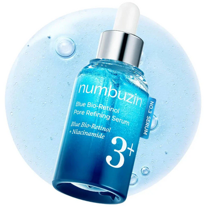 [Numbuzin] No.3 Blue Bio-Retinol Pore Refining Serum 30ml
