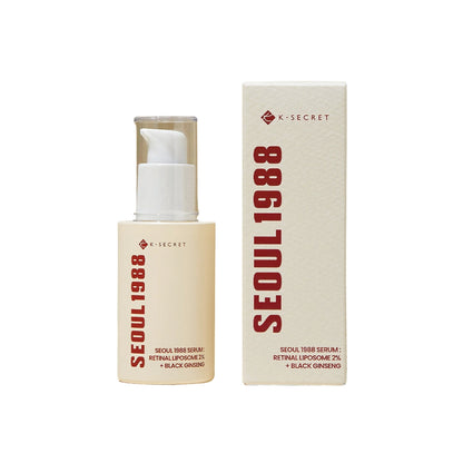 [K-Secret] Seoul 1988 Serum: Retinal Liposome 2% + Black Ginseng 30ml