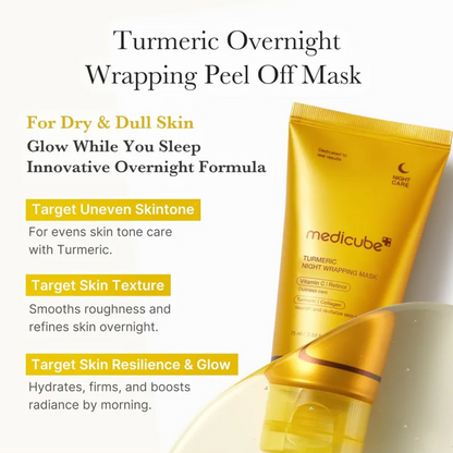 [Medicube] Kojic Acid Turmeric Night Wrapping Mask 75ml