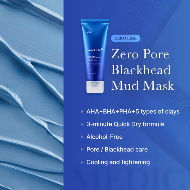 [Medicube] Zero Pore Blackhead Mud Mask 100g