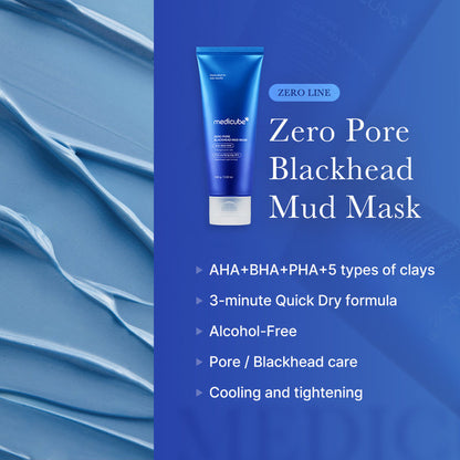[Medicube] Zero Pore Blackhead Mud Mask 100g