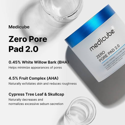 [Medicube] - Zero Pore Pad 2.0 (70ea)
