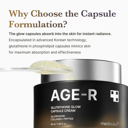 [Medicube] Age-R Glutathione Glow Capsule Cream 50ml