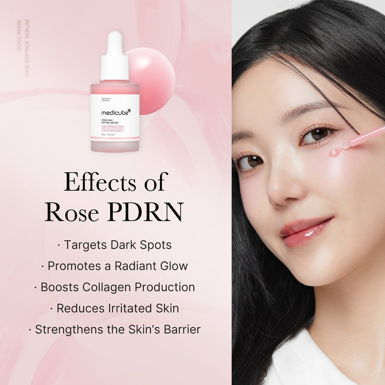 [Medicube] PDRN Pink Peptide Serum 30ml