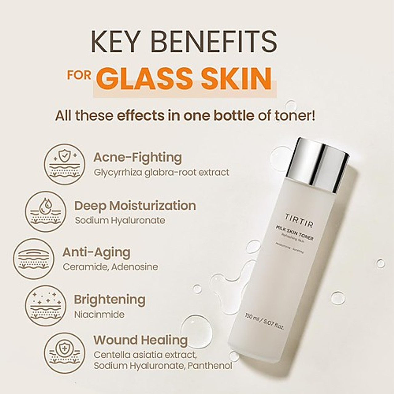 [TirTir] Milk Skin Toner