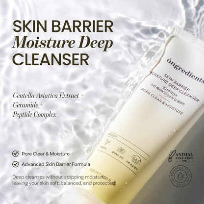 [Ongredients] Skin Barrier Moisture Deep Cleanser 120ml