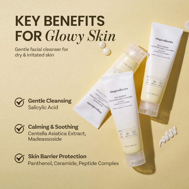 [Ongredients] Skin Barrier Moisture Deep Cleanser 120ml