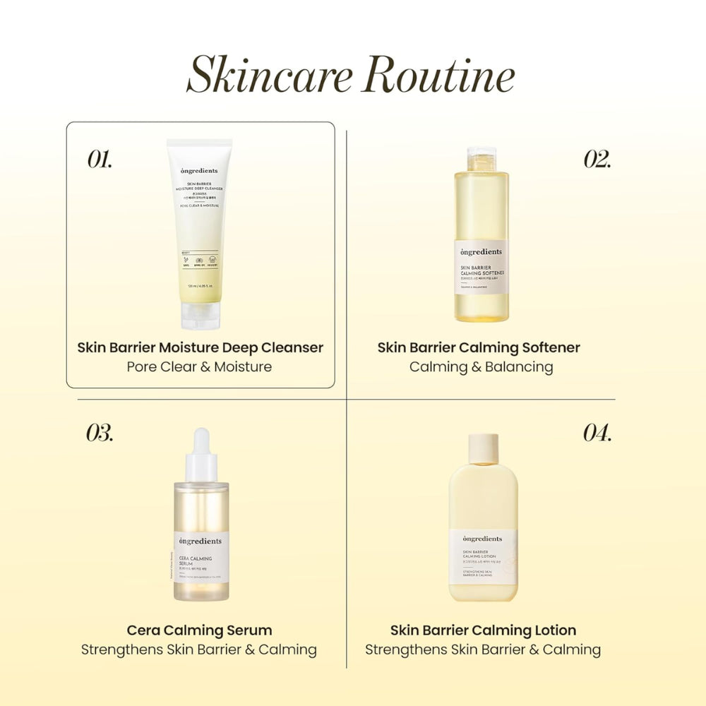 [Ongredients] Skin Barrier Moisture Deep Cleanser 120ml