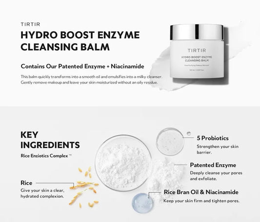 [TirTir] Hydro Boost Enzyme Cleansing Balm 120ml