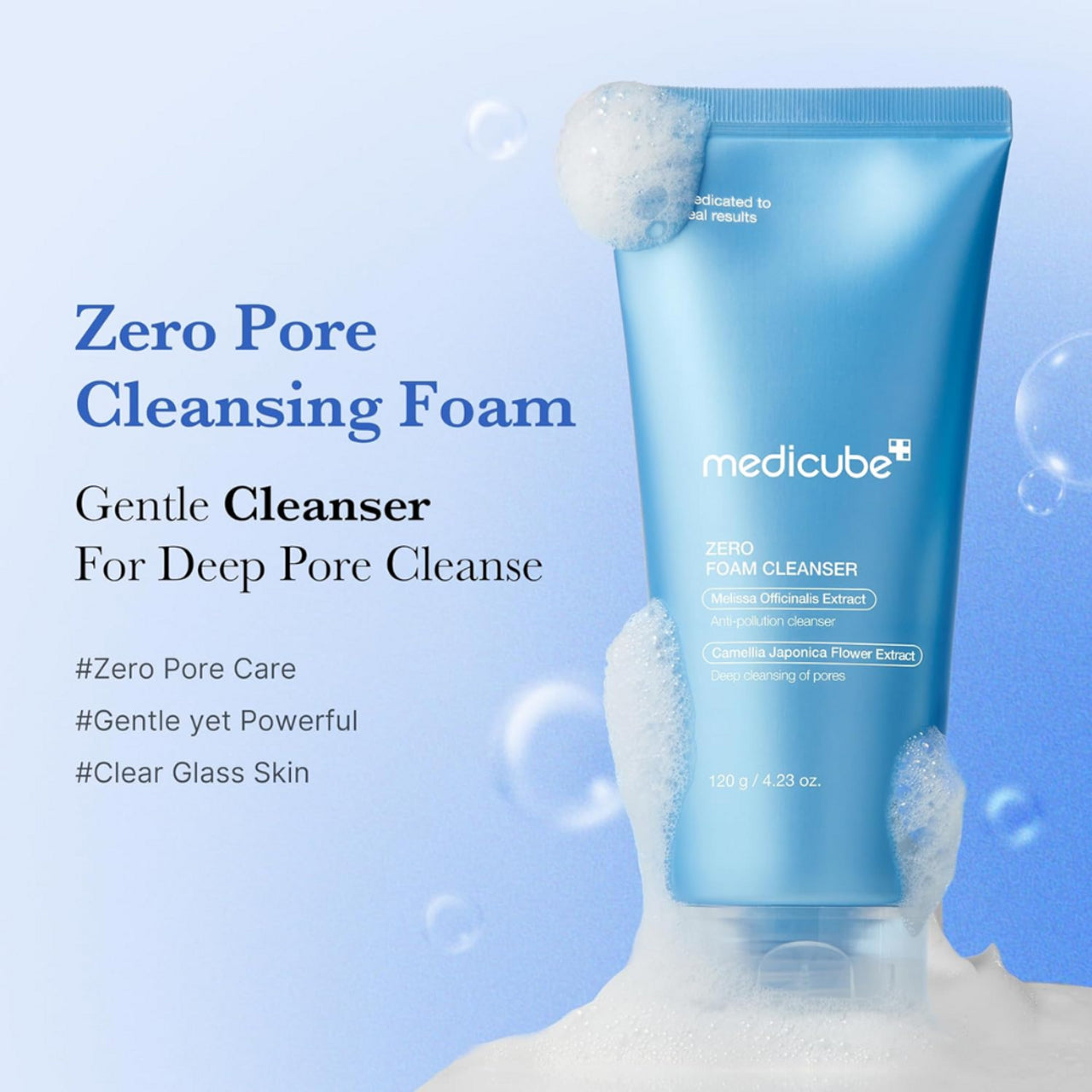 [Medicube] Zero Foam Cleanser 120g