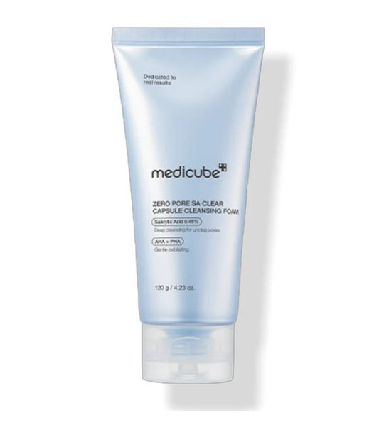 [Medicube] Zero Pore SA Clearing Capsule Cleansing Foam 120g