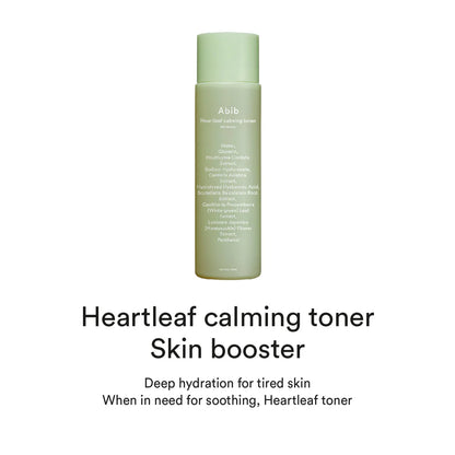 [Abib] Heartleaf Calming Toner Skin Booster 200ml