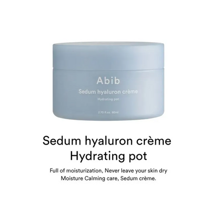 [Abib] Sedum Hyaluron Creme Hydrating Pot 80ml