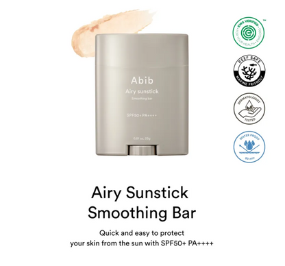 [Abib] Airy Sunstick Smoothing Bar 23g