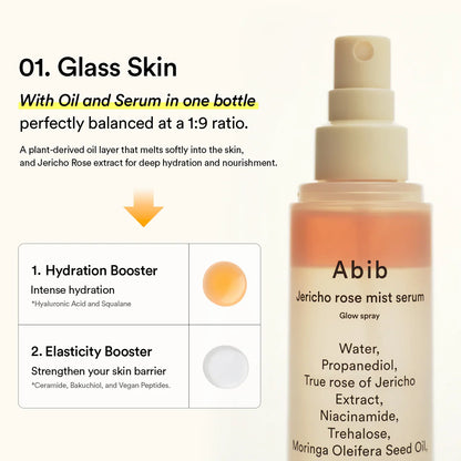 [Abib] Jericho Rose Facial Mist Serum Glow Spray 100ml