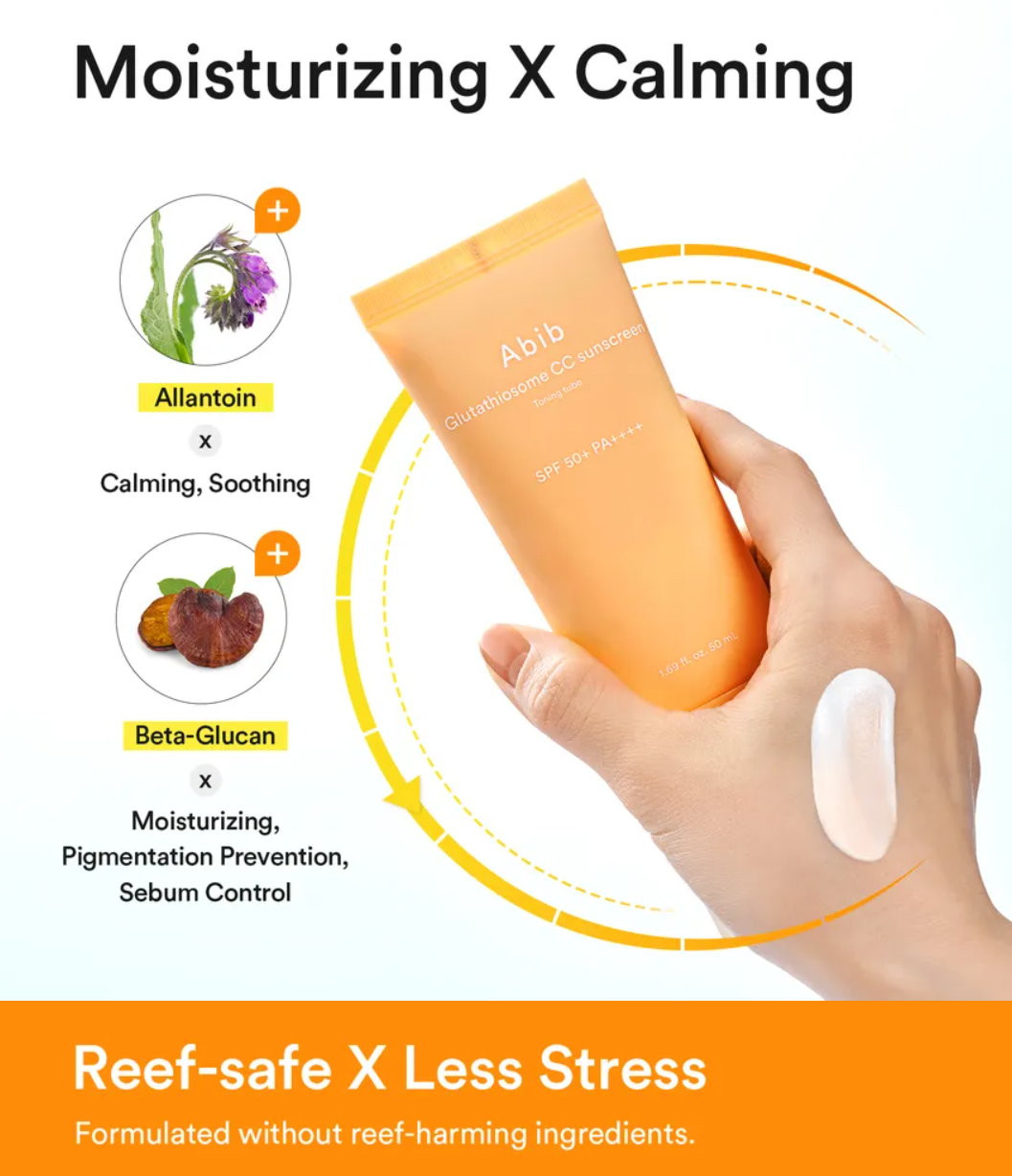 [Abib] Glutathiosome CC Sunscreen Toning Tube 50ml
