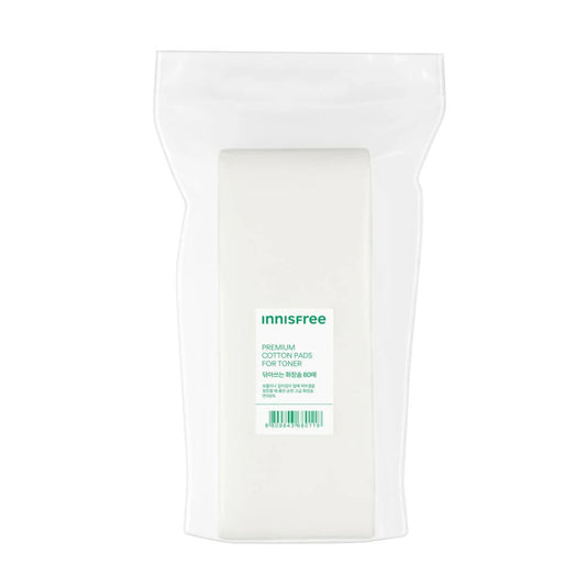 [Innisfree] Premium Cotton Pads For Toner (80 pcs)