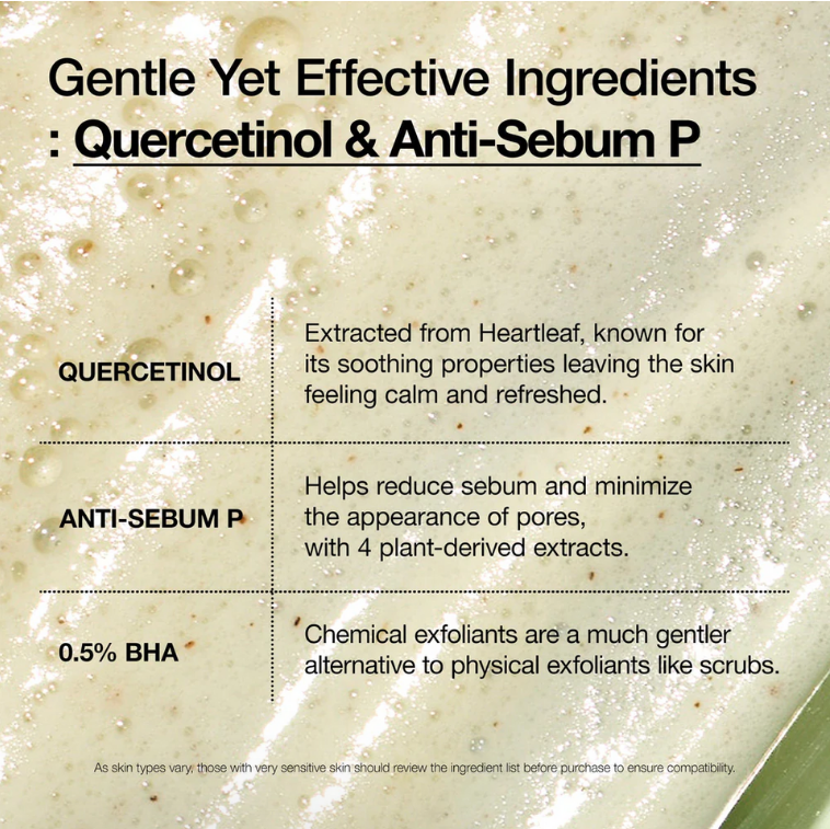 [Anua] Heartleaf Quercetinol Pore Deep Cleansing Foam Mini 25ml