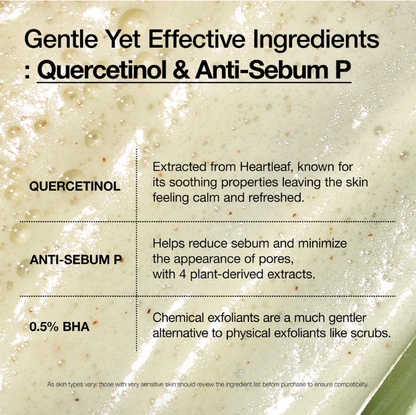 [Anua] Heartleaf Quercetinol Pore Deep Cleansing Foam Mini 25ml