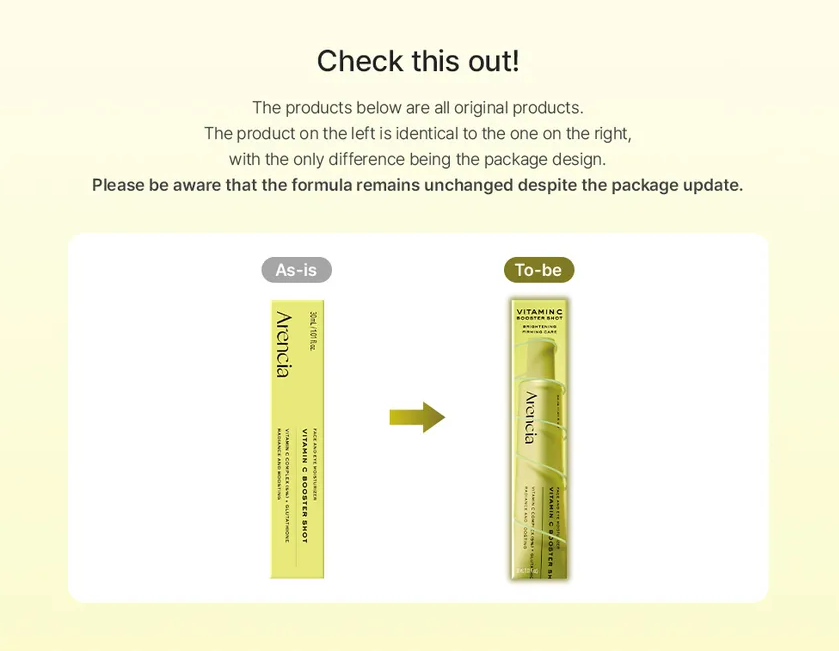 [Arencia] Vitamin C Booster Shot 30ml