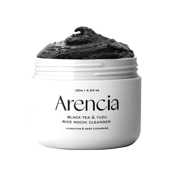 [Arencia] Black Tea Rice Mochi Cleanser 120g